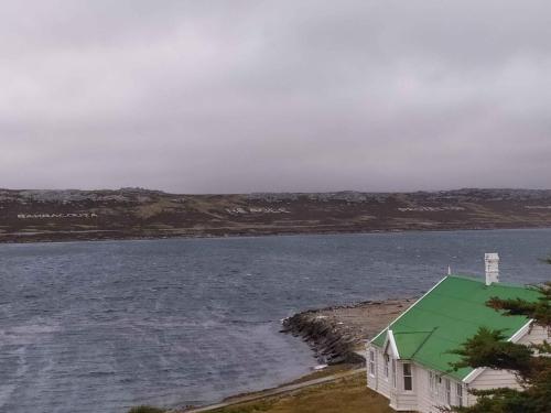 Stanley, vue de la chambre d'hôtel