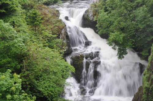 Chute d'eau au Glen Isla