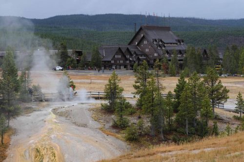 Notre lodge à Old Faithful