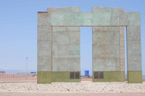 Monument marquant le tropique du Capricorne 
