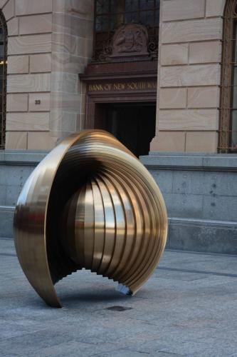 Sculpture dans le centre de Brisbane
