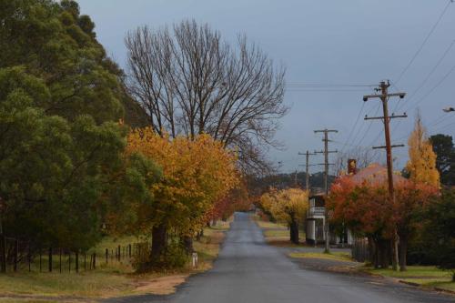 Rues de Tenterfield au petit matin