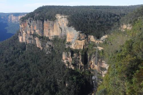 Cascade du voile de la mariée