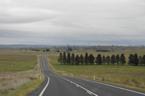 Route entre Cooma et Jindabyne