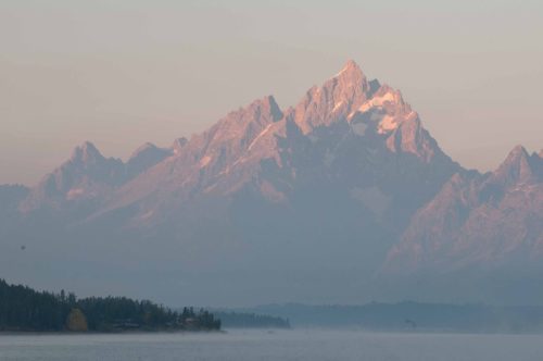 Jackson lake et Grand Teton