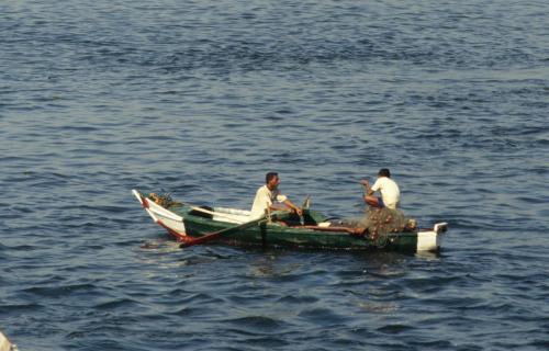 Pêcheurs sur le Nil