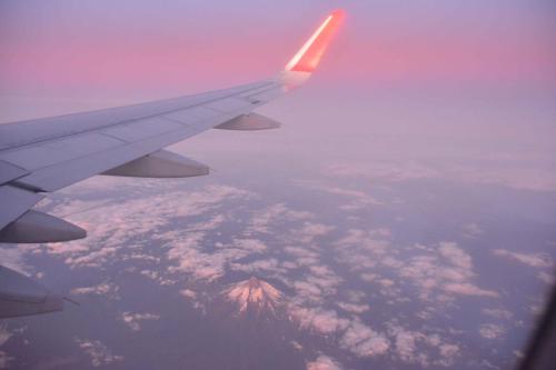 Au dessus de la cordillère des Andes