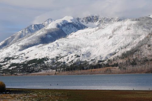 Grand Teton sous la neige
