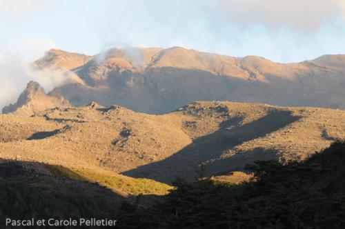Sommet du volcan Ruapehu (2797m) 
