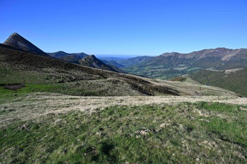 Puy Griou depuis le col de Rombière