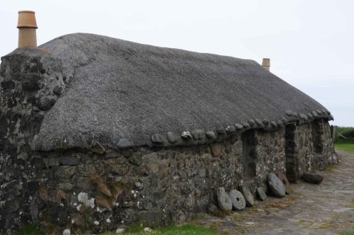 Chaumière de l'écomusée de l'ile de Skye