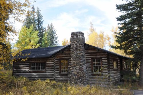 Cabine de Maude Noble à Menor's Ferry (fin XIXème)