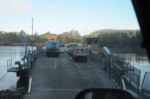 Ferry pour traverser la rivière Hawkesbury