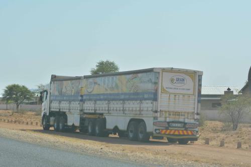 Sur la B1 en direction de Windhoek