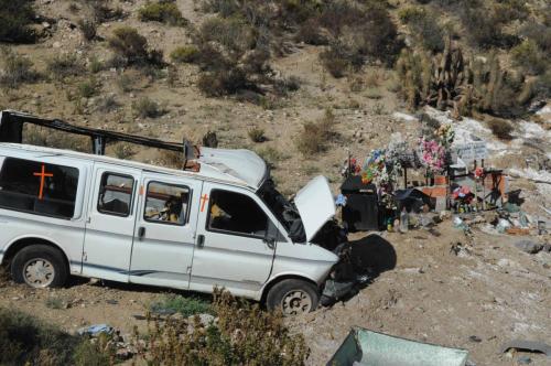 Dans ces routes sinueuses et pentues, les accidents sont fréquents