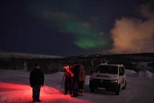 Aurore boréale à Tromso