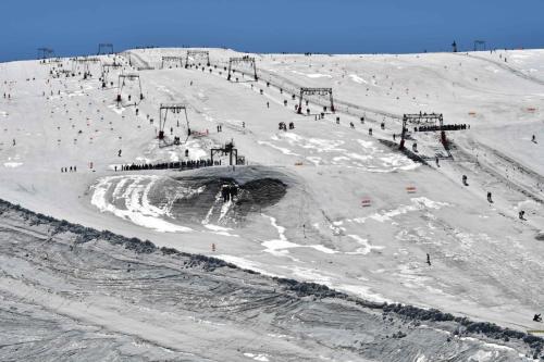 Glacier, vue depuis 3200 m