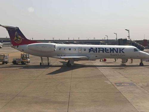 Avion entre Johannesburg et Windhoek