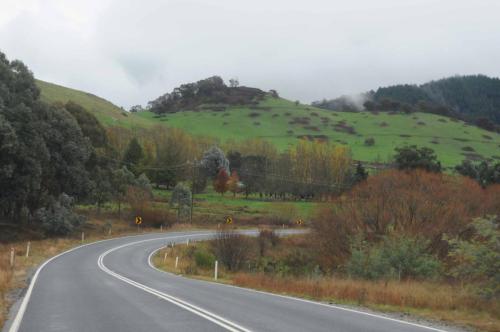 Route entre Corryong et Beechworth