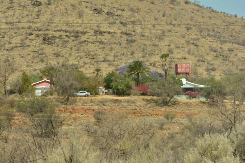 Sur la B1 en direction de Windhoek