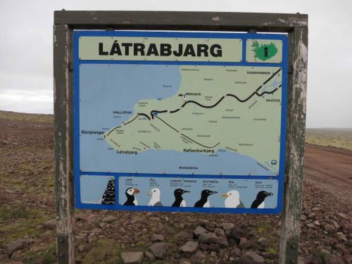 Falaises de Latrabjarg où nichent entre 2 et 3 millions d'oiseaux