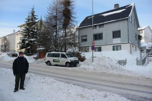 Notre hébergement à Tromso (Bed and books)