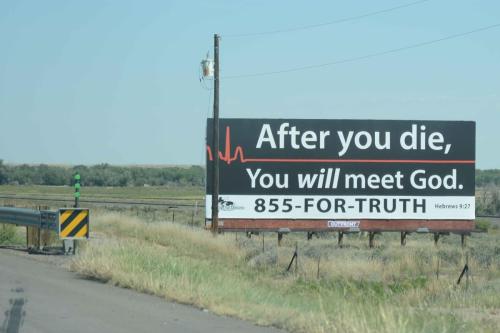 "Après votre mort, vous rencontrerez Dieu", appeler 855 pour la vérité