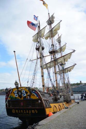 Réplique d'un ancien voilier russe