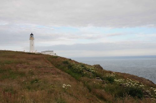 Phare à Mull of Galloway, le point le plus au sud de l'Ecosse