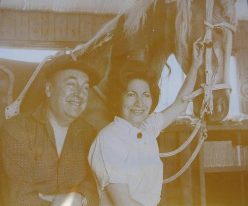 Pablo Neruda et sa femme