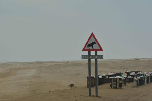 Sur la C34 en direction de Swakopmund