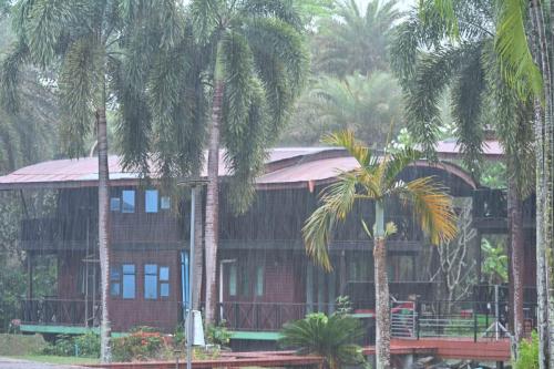 Kaeng Krachan NP--Boathouse Paradise Resort  - Attente de la fin de l'orage.
