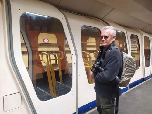 Funiculaire pour monter de 3200 à 3400 m