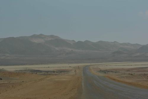 Sur la C34 en direction de Swakopmund