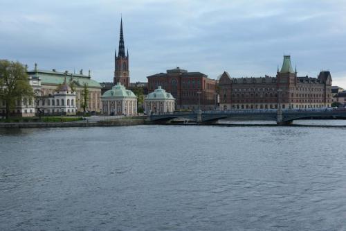 Vue sur le centre historique de Gamla Stan 