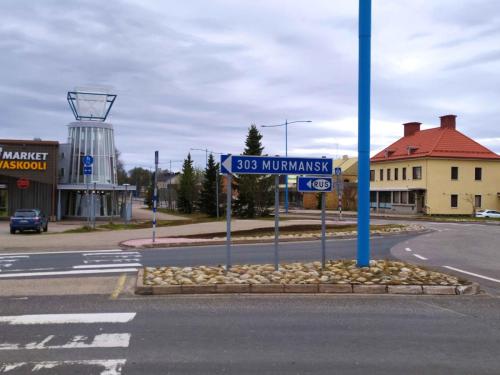 Ivalo est à 45 km de la frontière Russe.