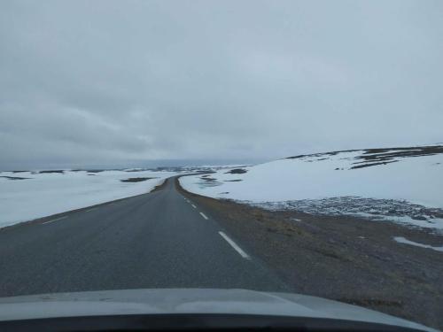 Sur la 891, entre Batsfjord et  Gednje
