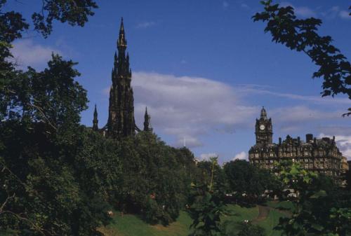 Edimbourg - Jardins de Princes street