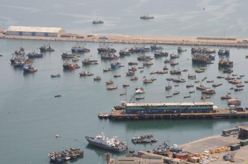 Port de pêche de Arica 