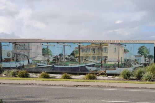 Mural à Gisborne