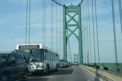 Pont prés de Bristol, Rhode Island