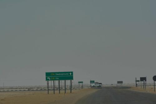 Sur la C34 en direction de Swakopmund