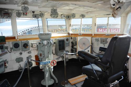 Musée maritime - visite du destroyer HMAS Vampire - Cabine de commande