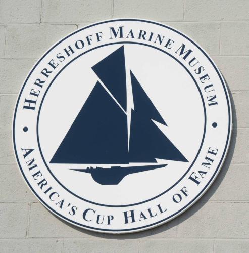 Entrée du musée maritime Herreshoff