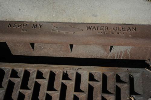 "Keep my water clean""Conserver mon eau propre"