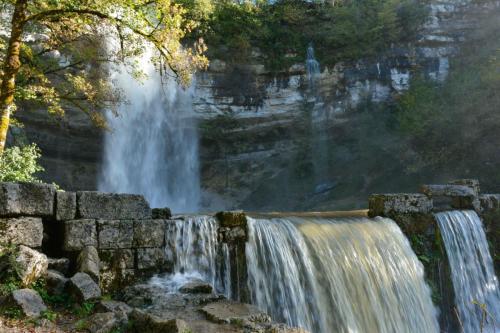 Cascades du Hérisson, Saut Girard après 24h de pluie