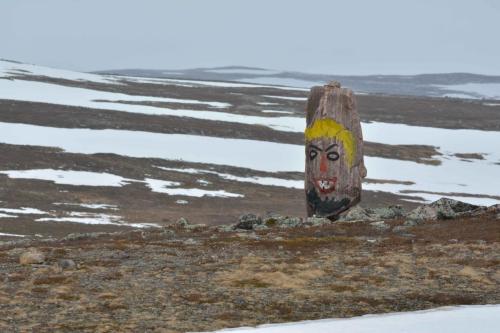 Sur la 890, entre Gednje et Berlevag