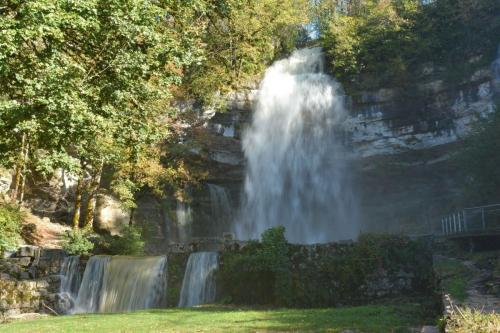 Cascades du Hérisson, Saut Girard après 24h de pluie