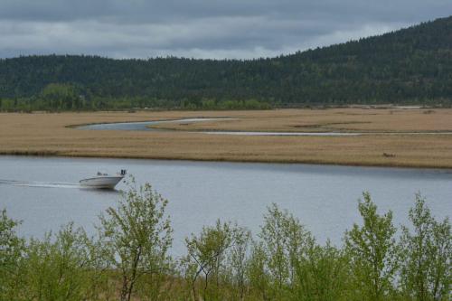 Delta de Ivalojoki depuis l'observatoire