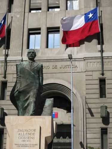 Statue de Salvador Allende 